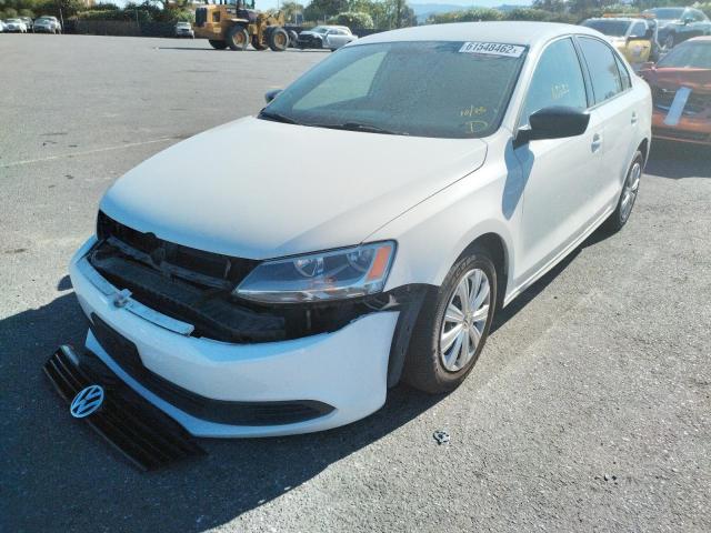 3VW2K7AJXDM236366 - 2013 VOLKSWAGEN JETTA BASE 白色 照片 2