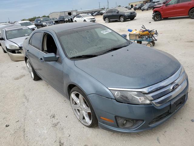 3FAHP0JG6BR238972 - 2011 FORD FUSION SEL BLUE photo 1