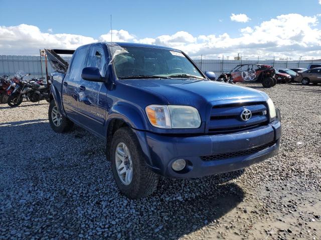 5TBDT48176S524516 - 2006 TOYOTA TUNDRA DOU BLUE photo 1