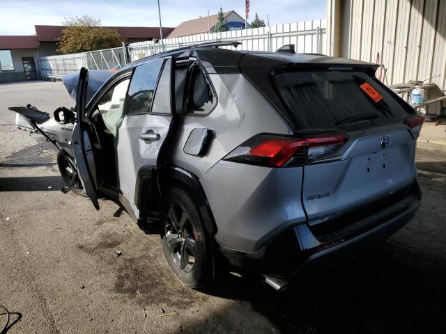 JTMEWRFV2KD501673 - 2019 TOYOTA RAV4 XSE SILVER photo 3