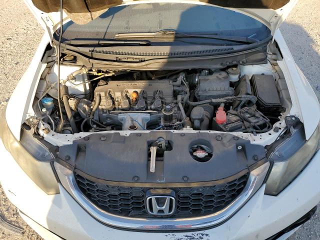 19XFB2F92EE075853 - 2014 HONDA CIVIC EXL Ақ фото 7