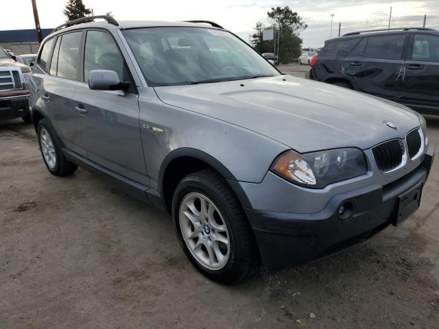 WBXPA73475WC48260 - 2005 BMW X3 2.5I SILVER photo 1