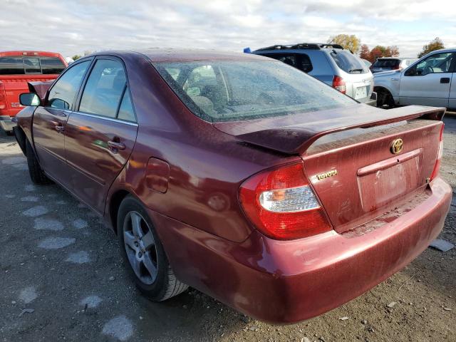 4T1BF32K13U040300 - 2003 TOYOTA CAMRY LE RED photo 3