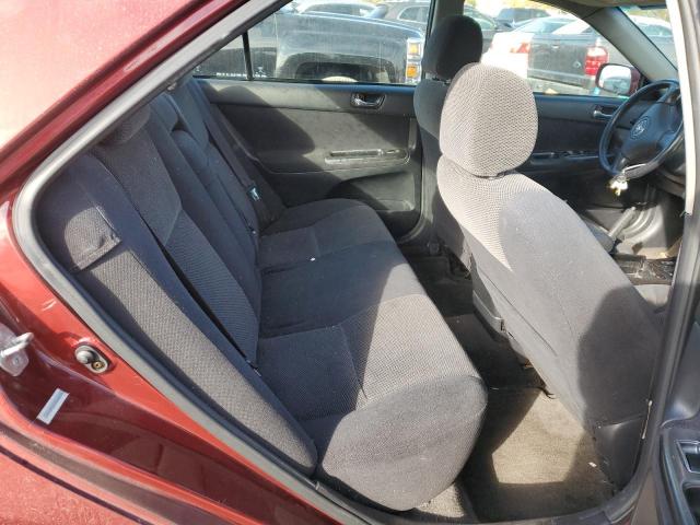 4T1BF32K13U040300 - 2003 TOYOTA CAMRY LE RED photo 6