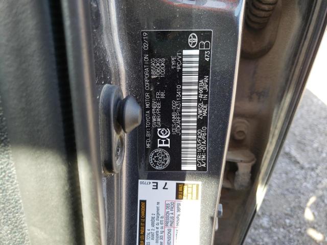 JTDKARFP1K3113410 - 2019 TOYOTA PRIUS PRIM 石墨色 照片 10