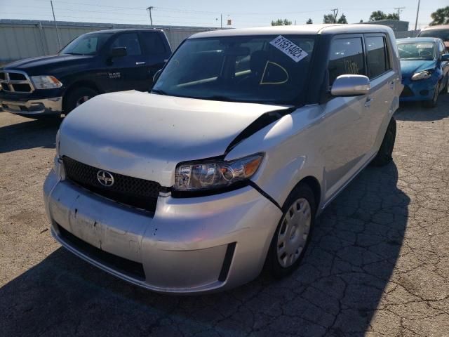 JTLKE50E991078713 - 2009 TOYOTA SCION XB ვერცხლისფერი ფოტო 2