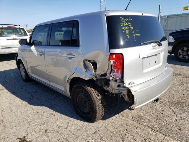 JTLKE50E991078713 - 2009 TOYOTA SCION XB ვერცხლისფერი ფოტო 3