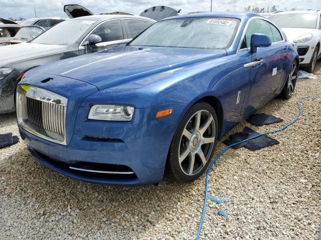 SCA665C59GUX86260 - 2016 ROLLS-ROYCE WRAITH BLUE photo 2