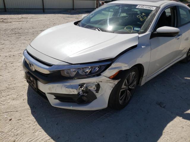 19XFC1F74HE019911 - 2017 HONDA CIVIC EXL 白色 照片 9