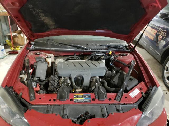 2G2WP552381112101 - 2008 PONTIAC GRAND PRIX წითელი ფოტო 7