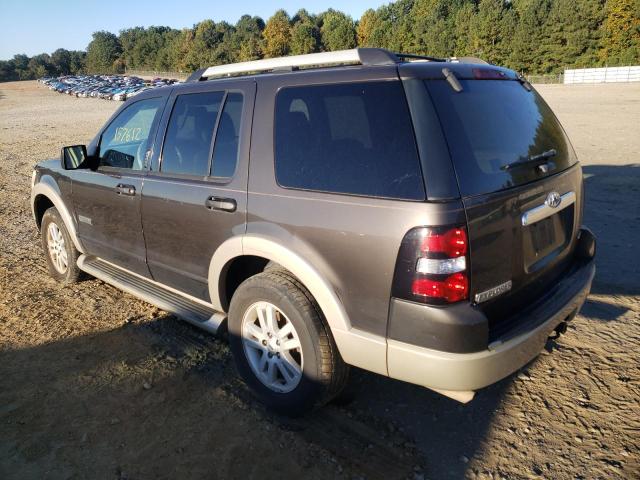 1FMEU74E26UB37138 - 2006 FORD EXPLORER E BROWN photo 3