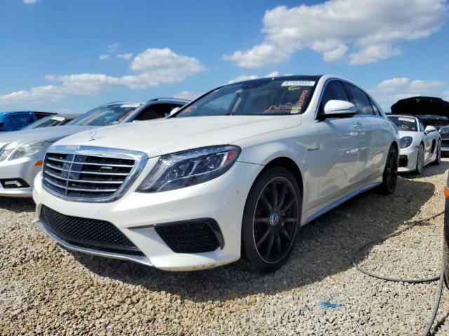 WDDUG7JB9GA219216 - 2016 MERCEDES-BENZ S 63 AMG WHITE photo 2