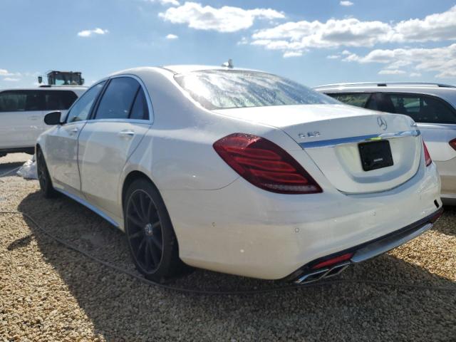 WDDUG7JB9GA219216 - 2016 MERCEDES-BENZ S 63 AMG WHITE photo 3