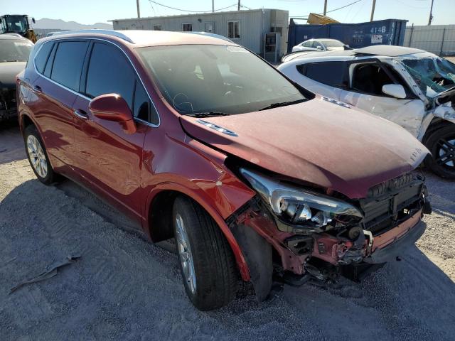 LRBFXBSA6HD127796 - 2017 BUICK ENVISION E RED photo 1