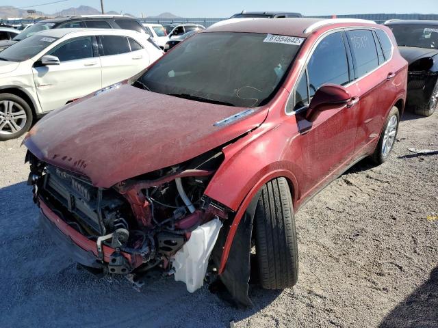 LRBFXBSA6HD127796 - 2017 BUICK ENVISION E RED photo 2