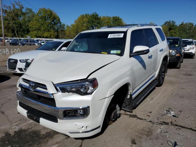 JTEKU5JR3M5926176 - 2021 TOYOTA 4RUNNER TR WHITE photo 2