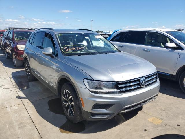 3VV3B7AX8MM107491 - 2021 VOLKSWAGEN TIGUAN SE GRAY photo 1