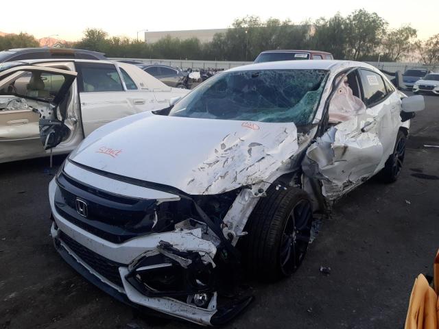 SHHFK7G49LU205648 - 2020 HONDA CIVIC SPOR WHITE photo 2