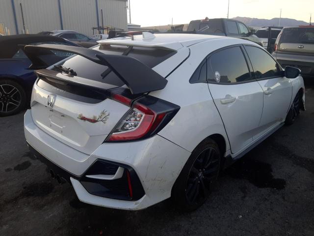 SHHFK7G49LU205648 - 2020 HONDA CIVIC SPOR WHITE photo 4