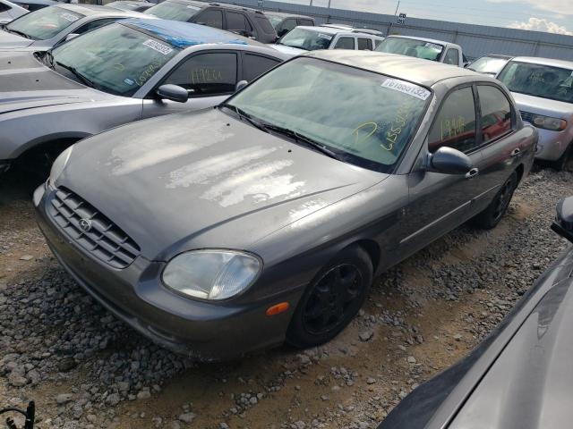 KMHWF35VXYA354060 - 2000 HYUNDAI SONATA GLS GRAY photo 2