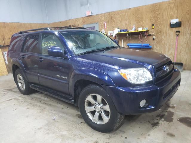 JTEBT17R268033114 - 2006 TOYOTA 4RUNNER LI BLUE photo 1