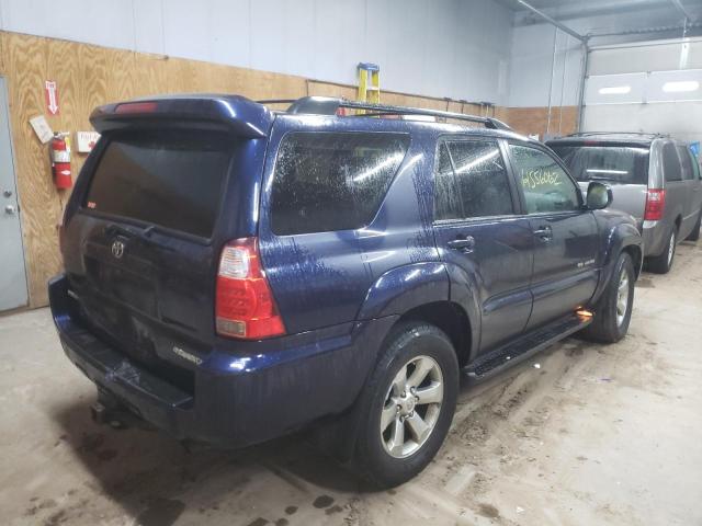 JTEBT17R268033114 - 2006 TOYOTA 4RUNNER LI BLUE photo 4