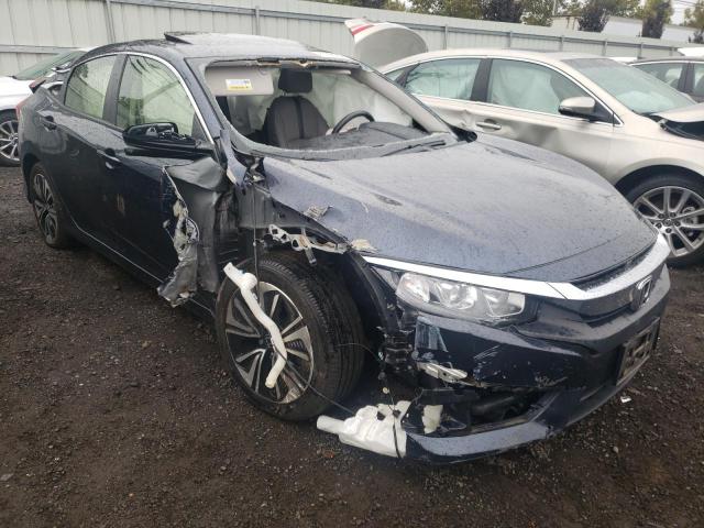 JHMFC1F71JX014816 - 2018 HONDA CIVIC EXL أزرق صورة 1