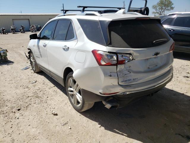 2GNAXNEX9J6140907 - 2018 CHEVROLET EQUINOX PR WHITE photo 3