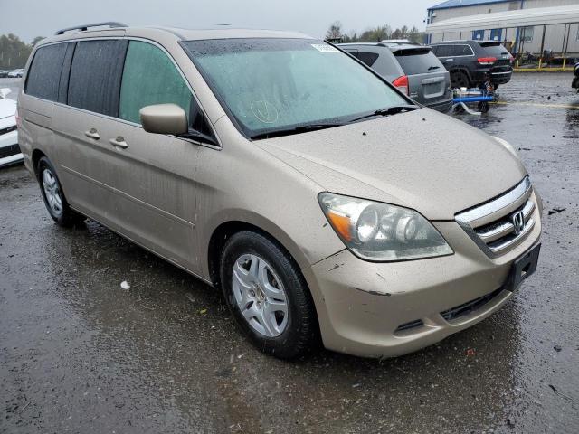 5FNRL38787B089832 - 2007 HONDA ODYSSEY EX TAN photo 1