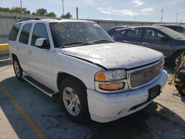 1GKEK63U85J213351 - 2005 GMC YUKON DENA WHITE photo 1