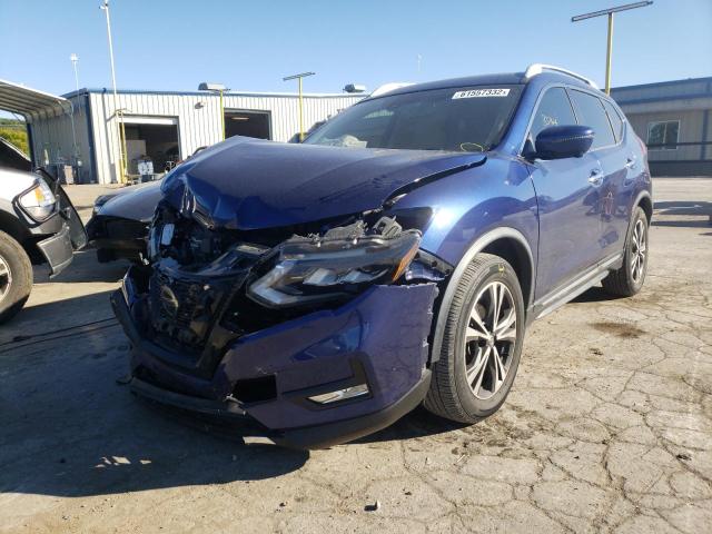 JN8AT2MT0JW461228 - 2018 NISSAN ROGUE BLUE photo 2