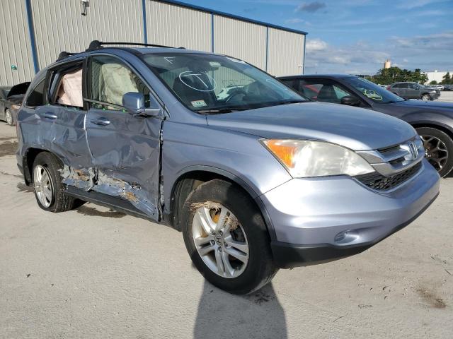 JHLRE4H73BC022032 - 2011 HONDA CR-V EXL BLUE photo 1