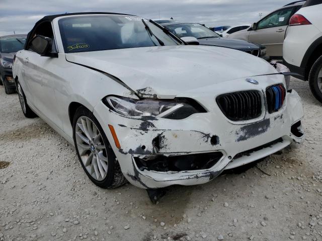 WBA1K9C58GV710848 - 2016 BMW 228 I SULE WHITE photo 1