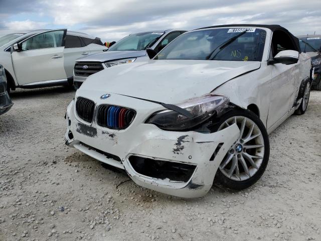 WBA1K9C58GV710848 - 2016 BMW 228 I SULE WHITE photo 2