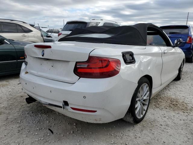 WBA1K9C58GV710848 - 2016 BMW 228 I SULE WHITE photo 4