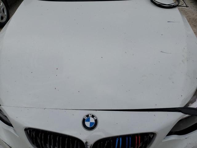 WBA1K9C58GV710848 - 2016 BMW 228 I SULE WHITE photo 7