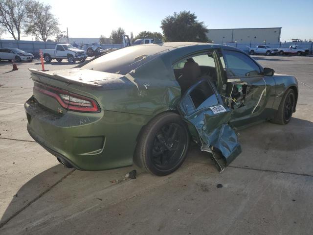 2C3CDXGJ9KH558828 - 2019 DODGE CHARGER SC GREEN photo 4