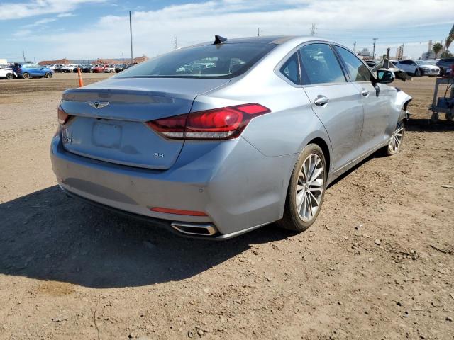 KMHGN4JEXHU195574 - 2017 GENESIS G80 BASE GRAY photo 4