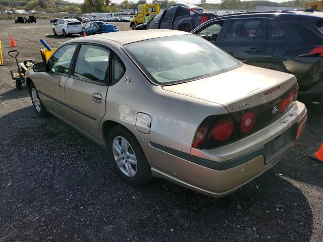 2G1WF52E449307917 - 2004 CHEVROLET IMPALA GOLD photo 3