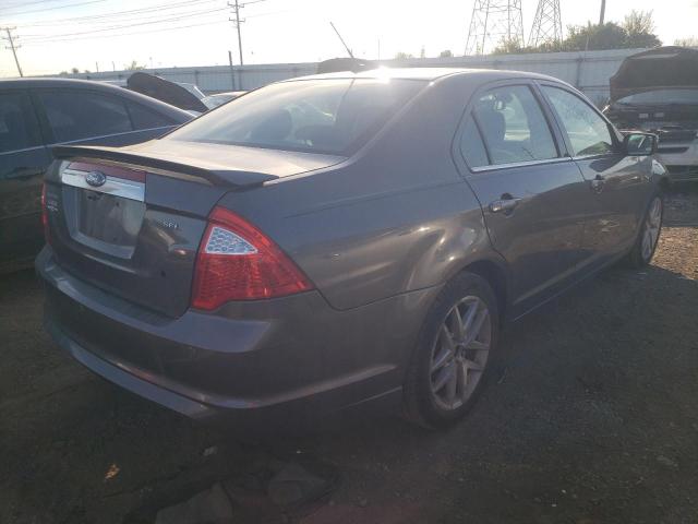 3FAHP0JA9CR192308 - 2012 FORD FUSION SEL GRAY photo 4