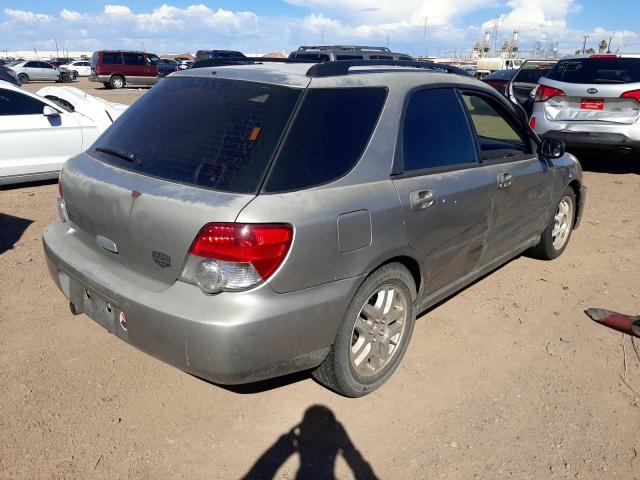 JF1GG67515H805809 - 2005 SUBARU IMPREZA RS GRAY photo 4