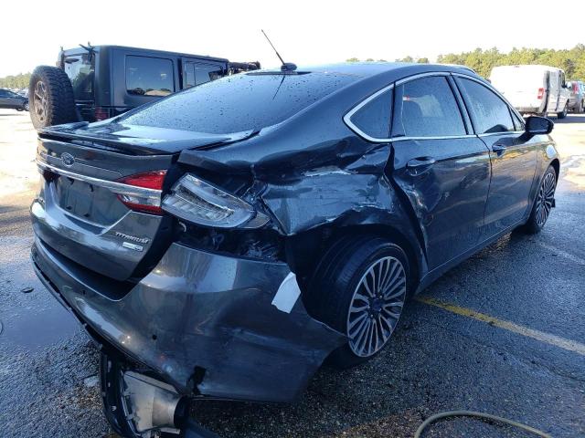 3FA6P0D97JR155151 - 2018 FORD FUSION TIT GRAY photo 4