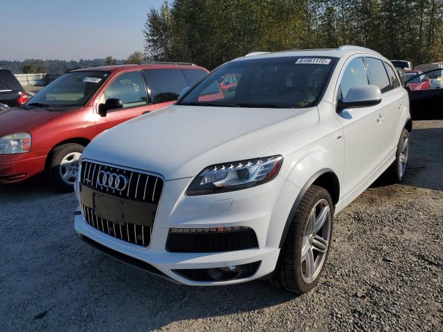 WA1WMAFE0ED011386 - 2014 AUDI Q7 PRESTIG WHITE photo 2