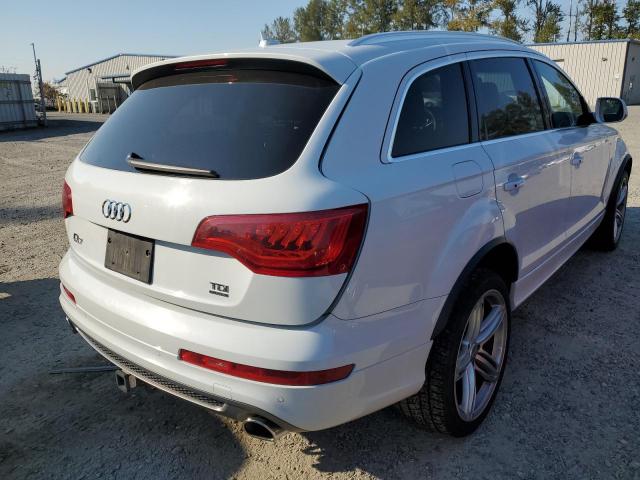 WA1WMAFE0ED011386 - 2014 AUDI Q7 PRESTIG WHITE photo 4