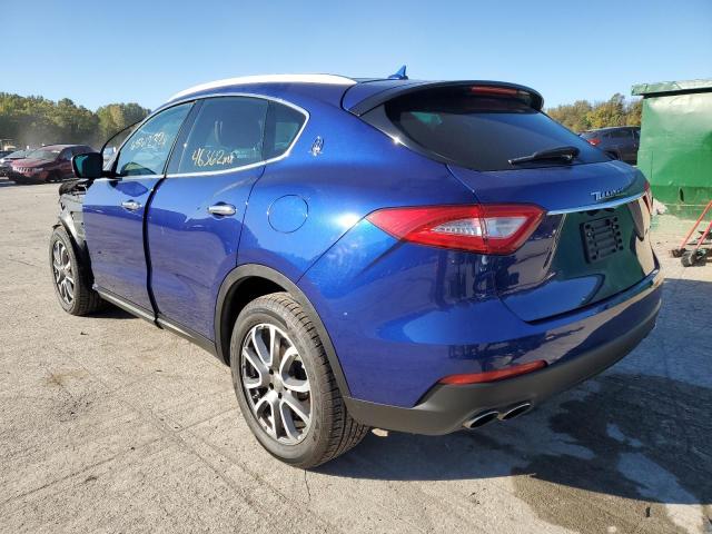 ZN661XUA9HX224596 - 2017 MASERATI LEVANTE BLUE photo 3