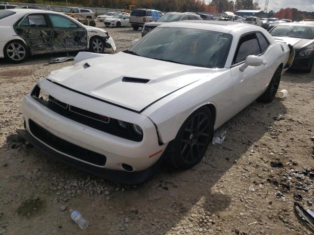 2C3CDZFJ3GH264569 - 2016 DODGE CHALLENGER WHITE photo 2