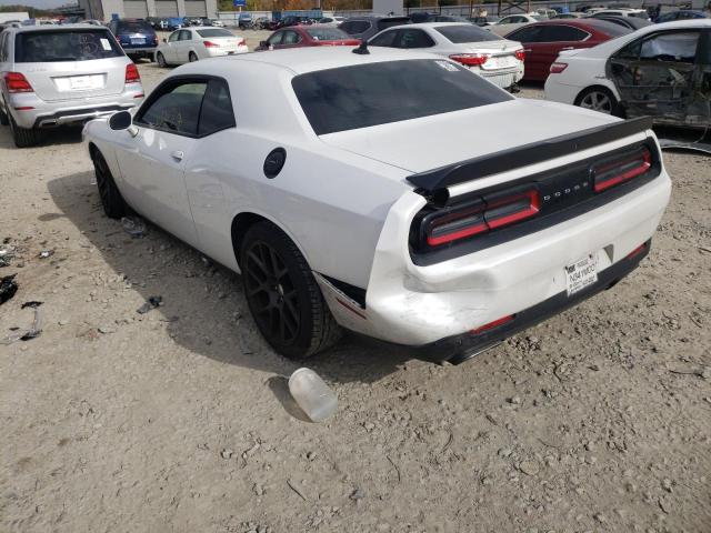 2C3CDZFJ3GH264569 - 2016 DODGE CHALLENGER WHITE photo 3