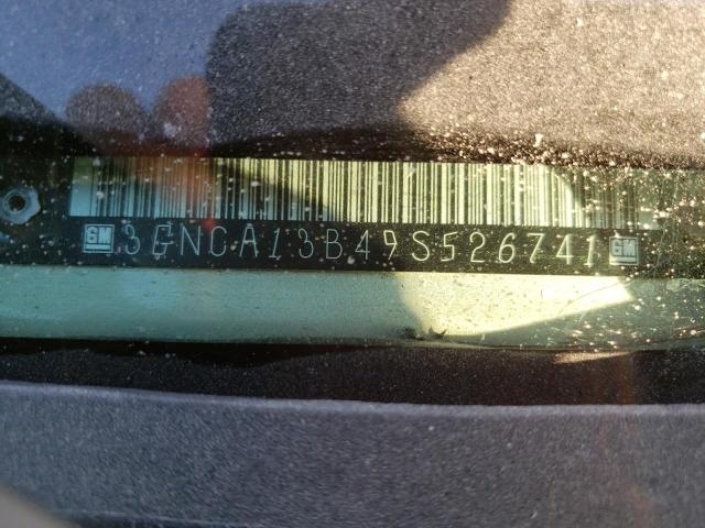 3GNCA13B49S526741 - 2009 CHEVROLET HHR LS GOLD photo 10