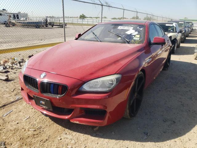WBA6A0C51FGB53503 - 2015 BMW 640 I GRAN RED photo 2