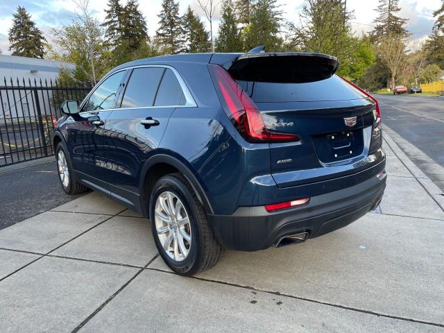 1GYFZBR43KF102923 - 2019 CADILLAC XT4 LUXURY BLUE photo 3